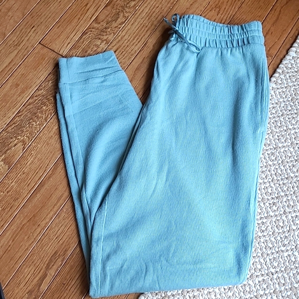 COPY - Victoria's Secret Seafoam Soft Waffle Knit Lounge Pant S